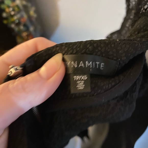 Dynamite peplum top - Picture 3 of 3